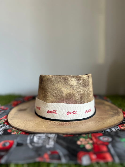 Sombrero de vaquero de cobre